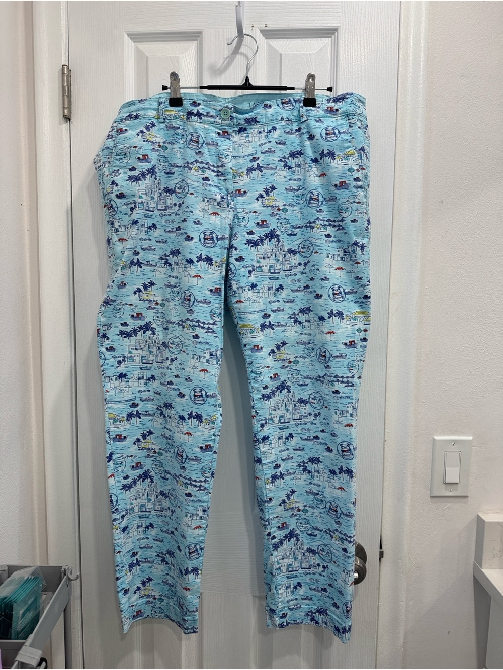 Women's Printed Chino Casual Pants